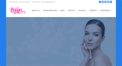 Desktop Screenshot of bridgestobeauty.com